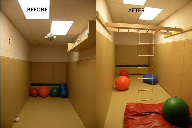 Indoor Therapy Gym installed in Barrie, ON